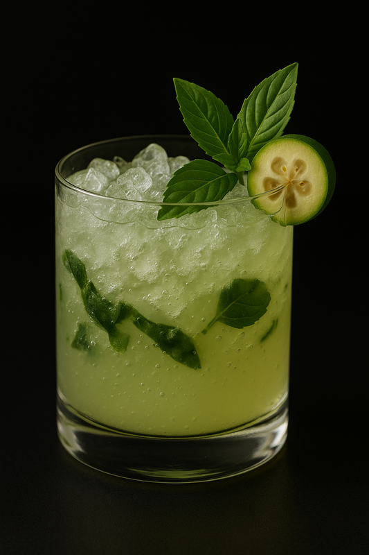 Gin Basil Feijoa and Smash